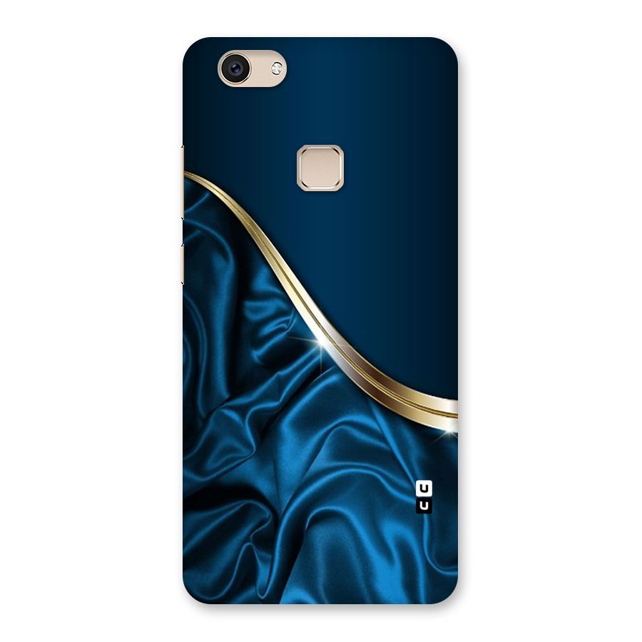 Blue Smooth Flow Back Case for Vivo V7