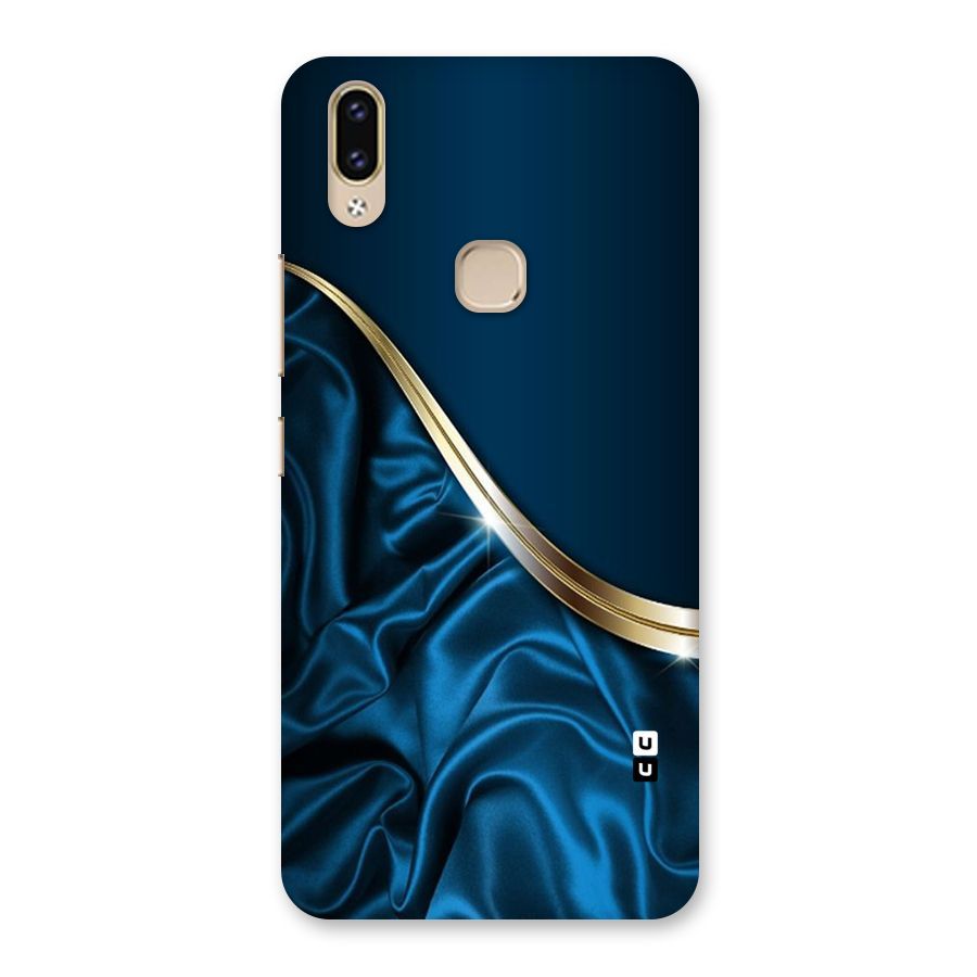Blue Smooth Flow Back Case for Vivo V9 Youth