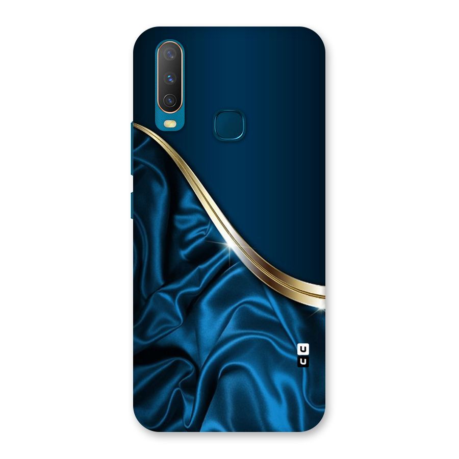 Blue Smooth Flow Back Case for Vivo Y12