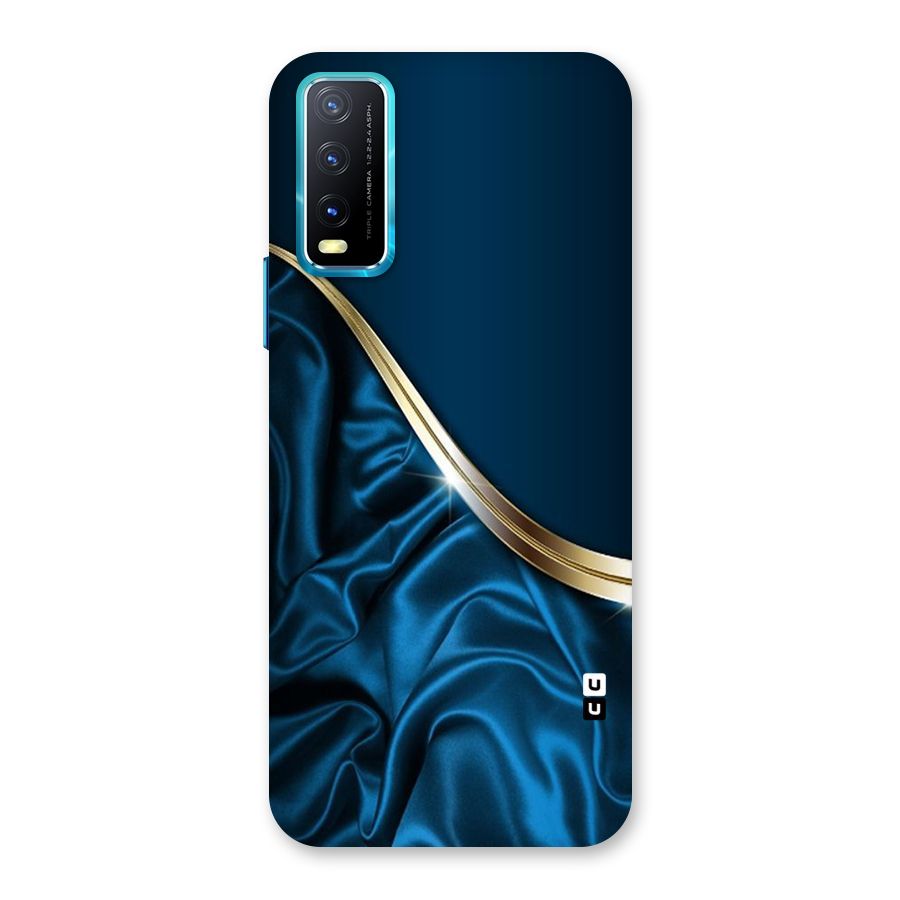 Blue Smooth Flow Back Case for Vivo Y20