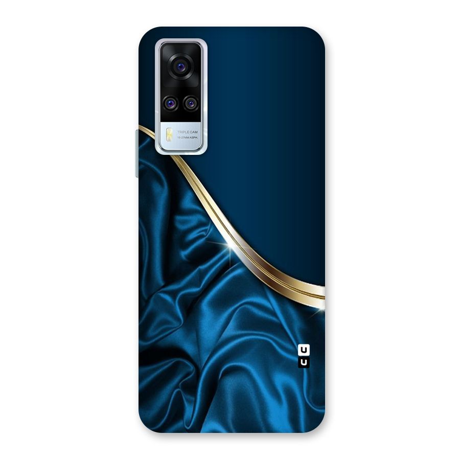 Blue Smooth Flow Back Case for Vivo Y31