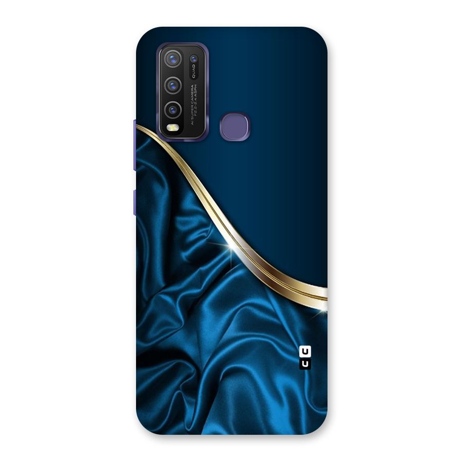 Blue Smooth Flow Back Case for Vivo Y50