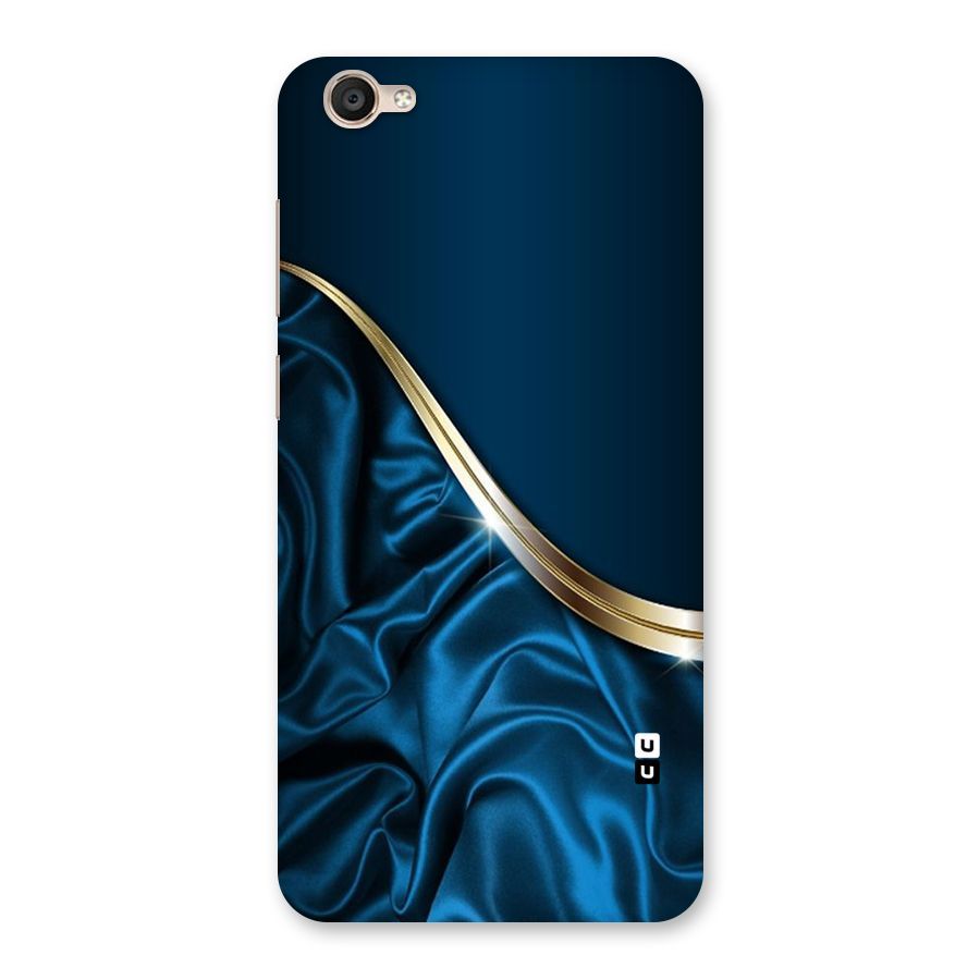 Blue Smooth Flow Back Case for Vivo Y55L