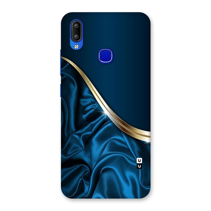 Blue Smooth Flow Back Case for Vivo Y91