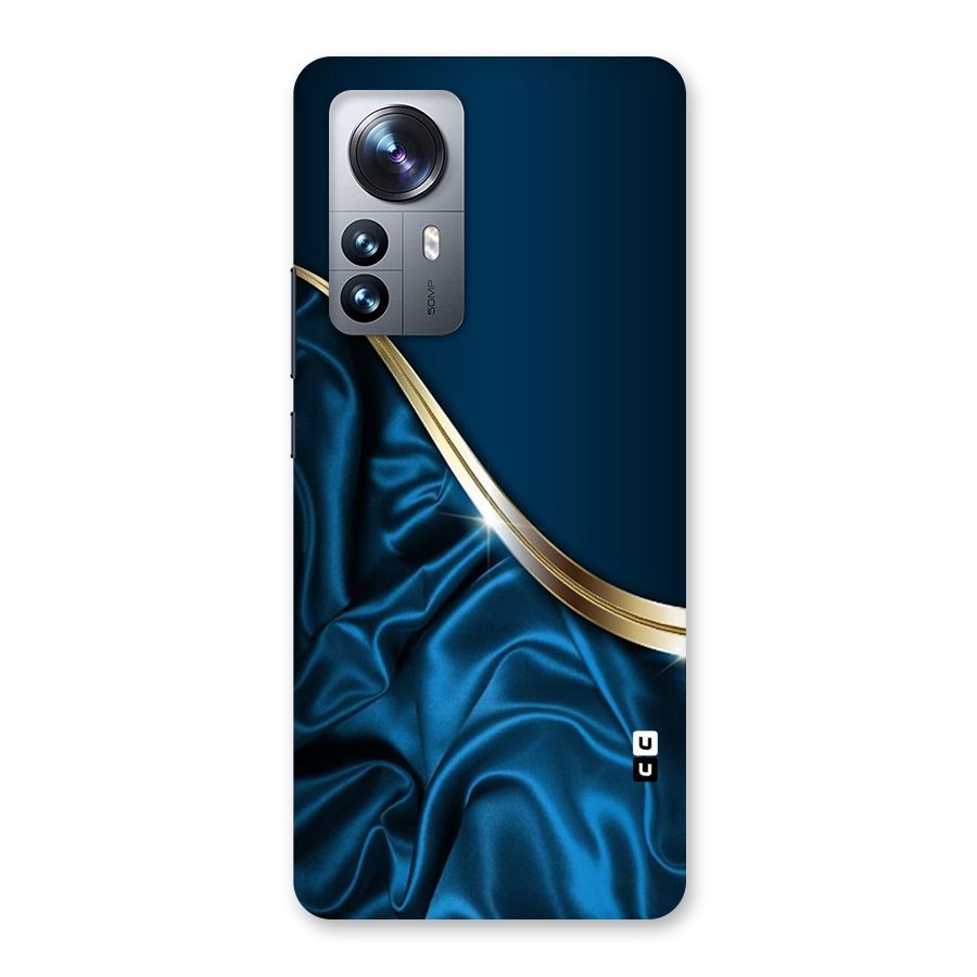 Blue Smooth Flow Back Case for Xiaomi 12 Pro
