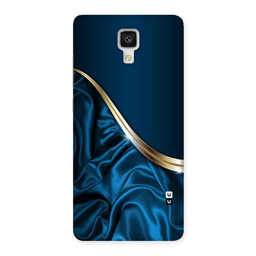 Blue Smooth Flow Back Case for Xiaomi Mi 4