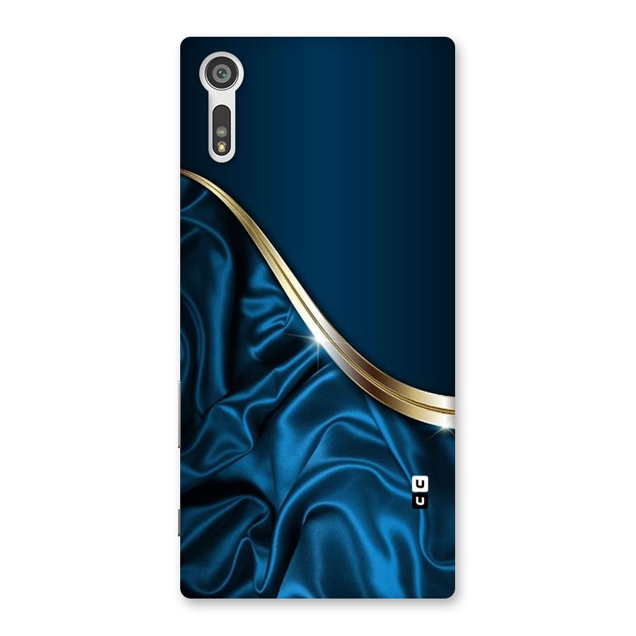 Blue Smooth Flow Back Case for Xperia XZ
