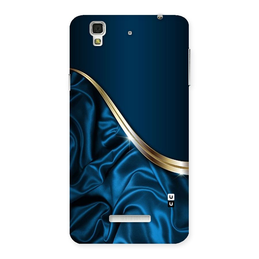 Blue Smooth Flow Back Case for YU Yureka Plus
