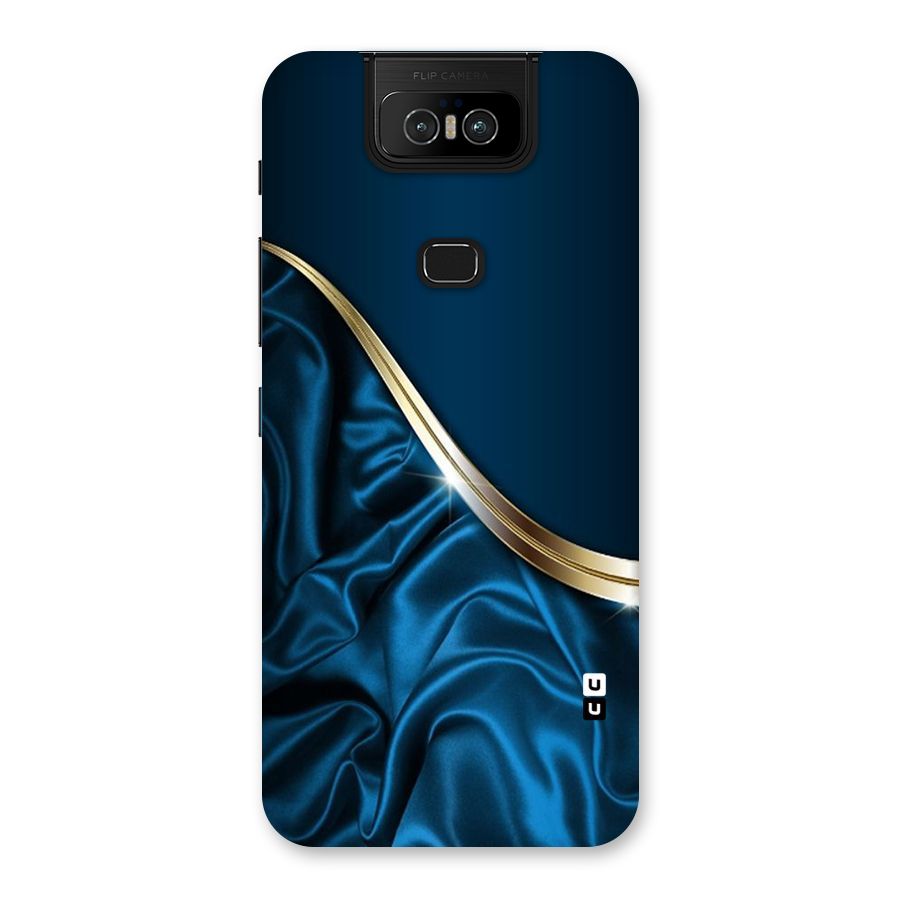 Blue Smooth Flow Back Case for Zenfone 6z