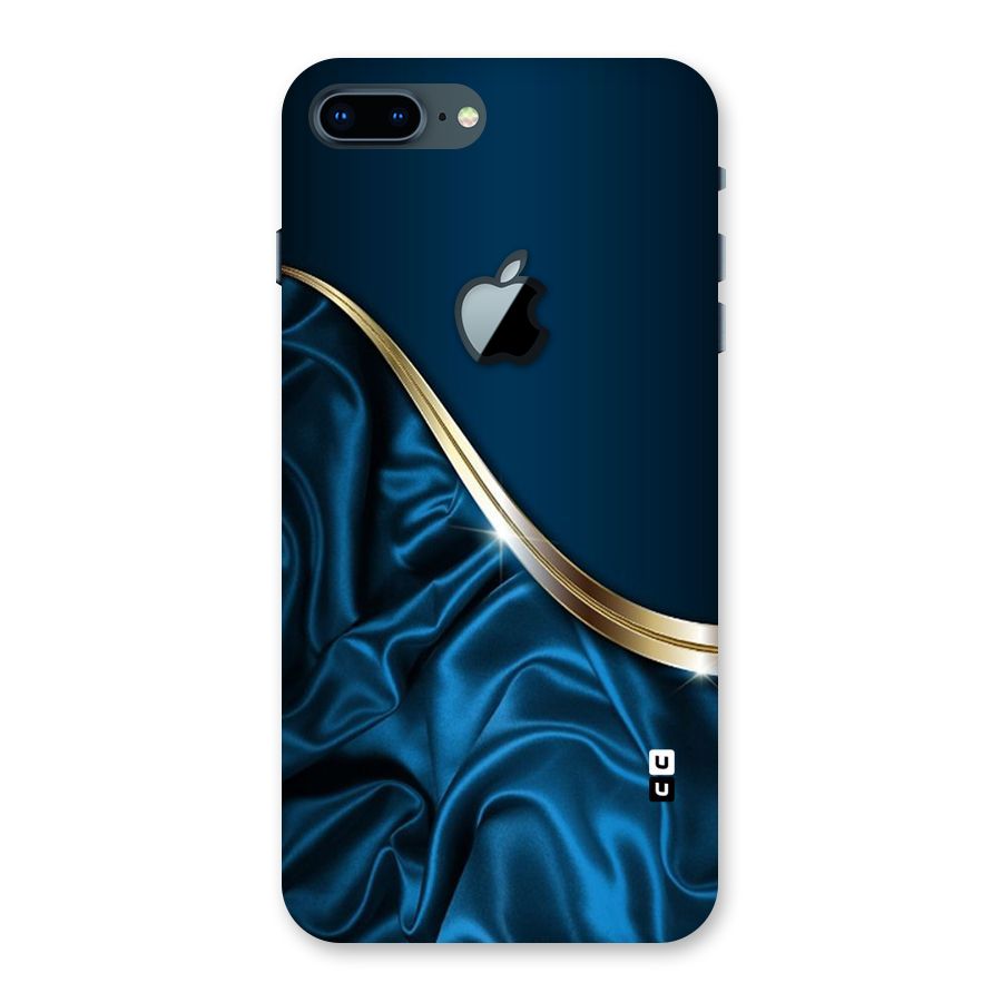 Blue Smooth Flow Back Case for iPhone 7 Plus Apple Cut