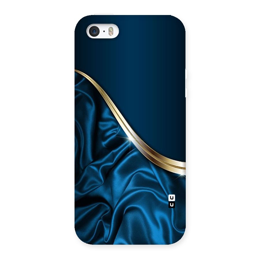 Blue Smooth Flow Back Case for iPhone SE