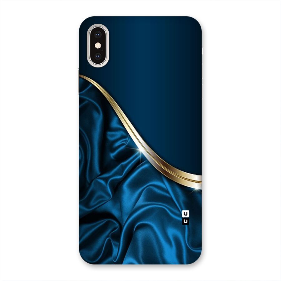 Blue Smooth Flow Back Case for iPhone XS Max