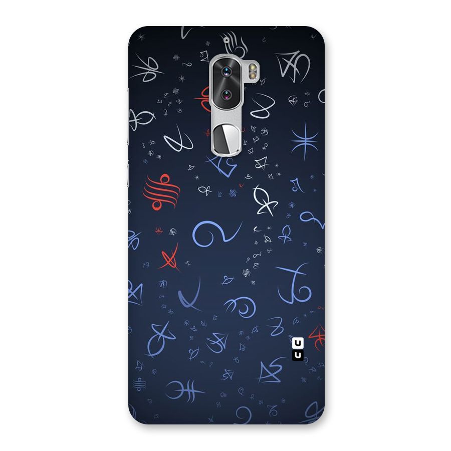 Blue Symbols Back Case for Coolpad Cool 1