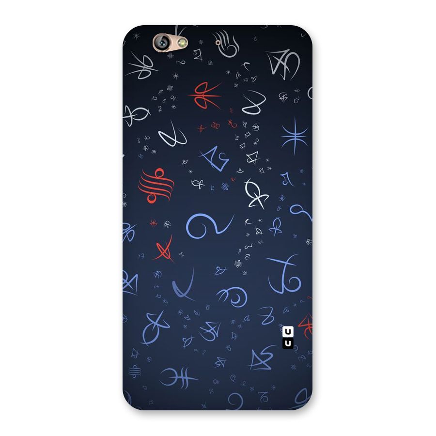 Blue Symbols Back Case for Gionee S6