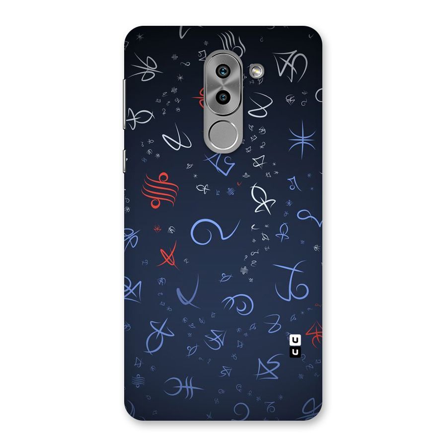 Blue Symbols Back Case for Honor 6X