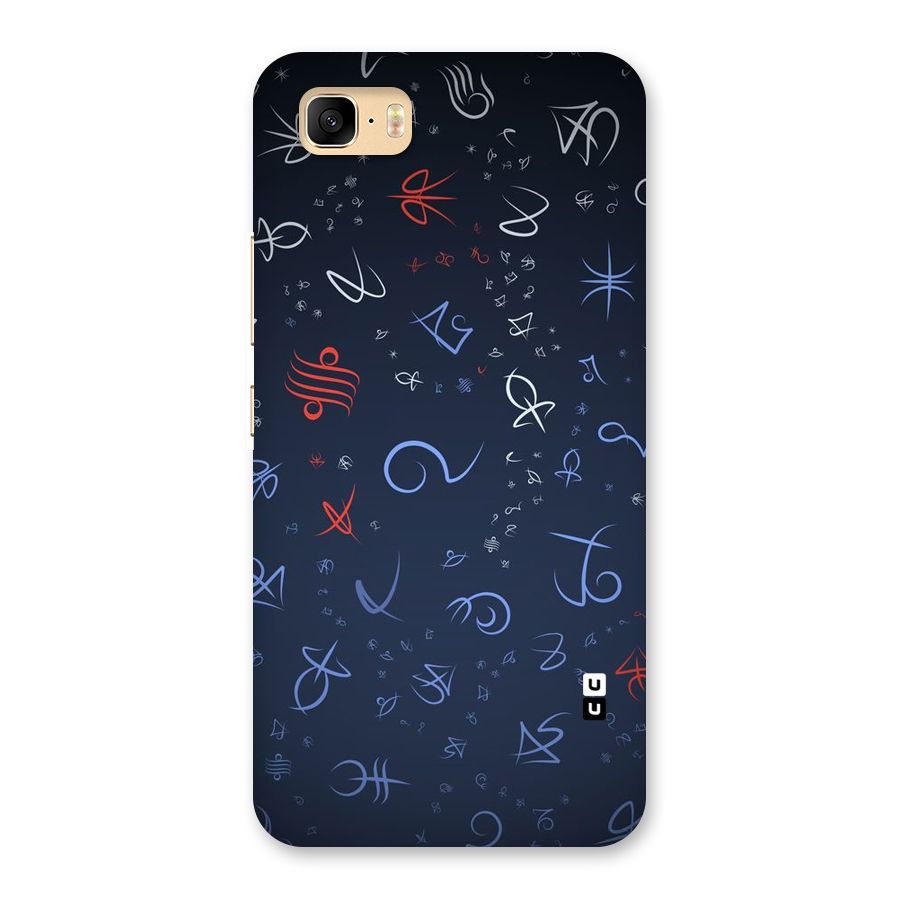 Blue Symbols Back Case for Zenfone 3s Max