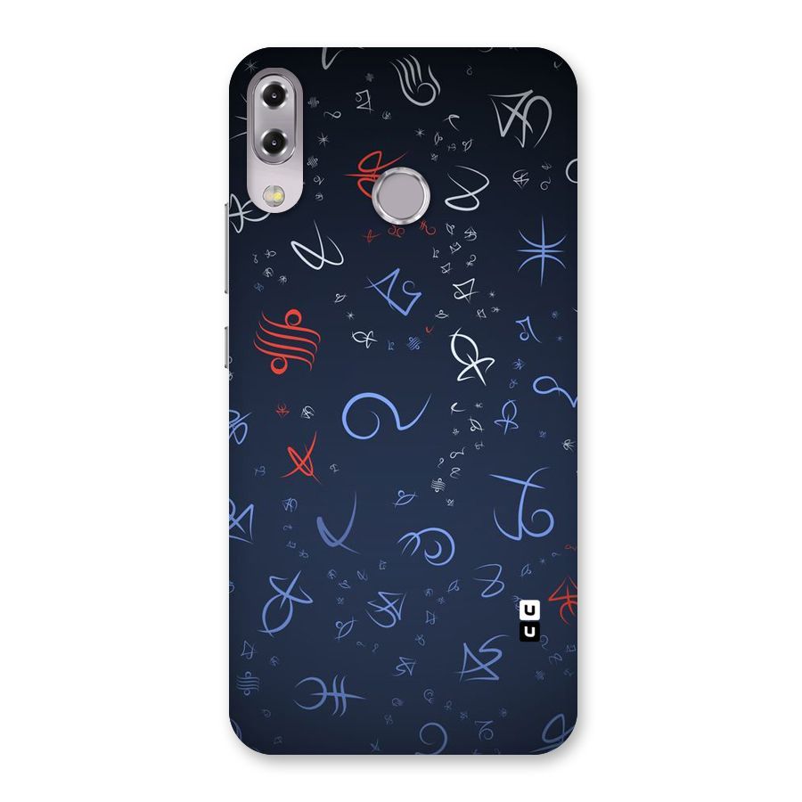 Blue Symbols Back Case for Zenfone 5Z