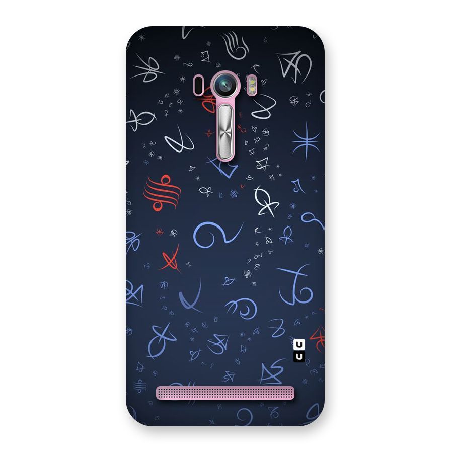 Blue Symbols Back Case for Zenfone Selfie