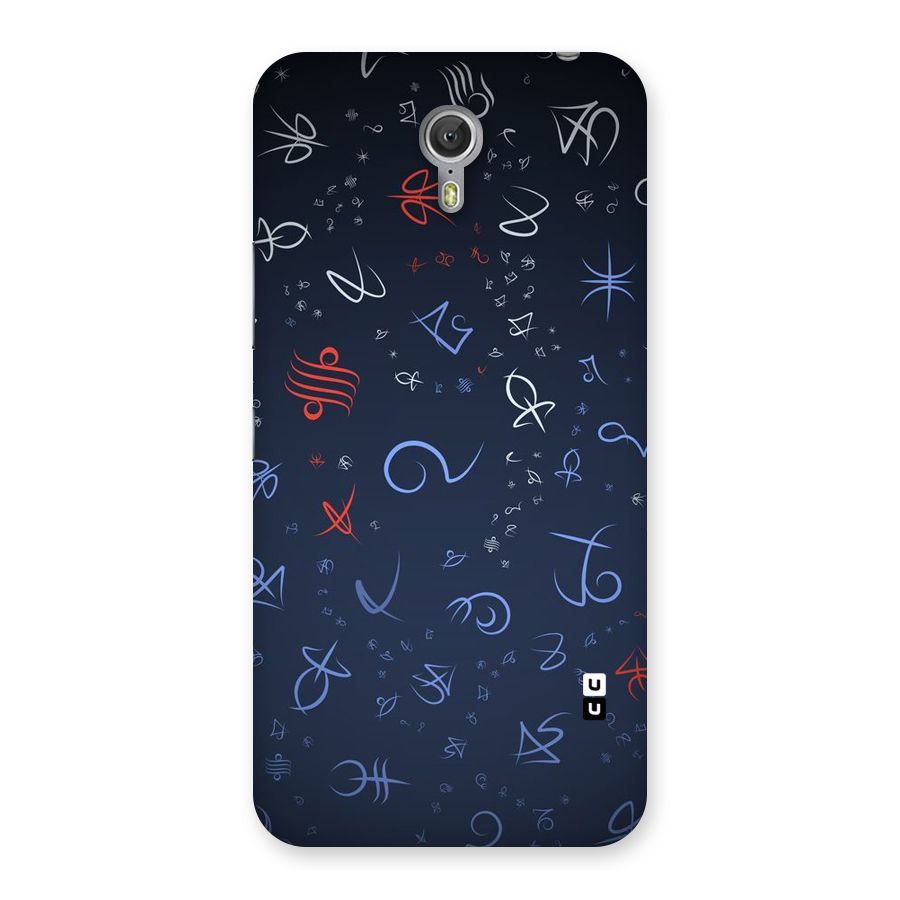 Blue Symbols Back Case for Zuk Z1