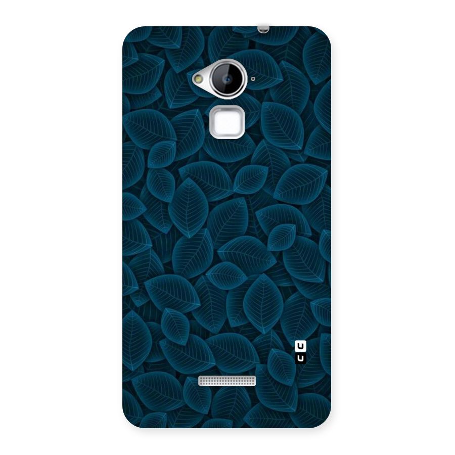 Blue Thin Leaves Back Case for Coolpad Note 3