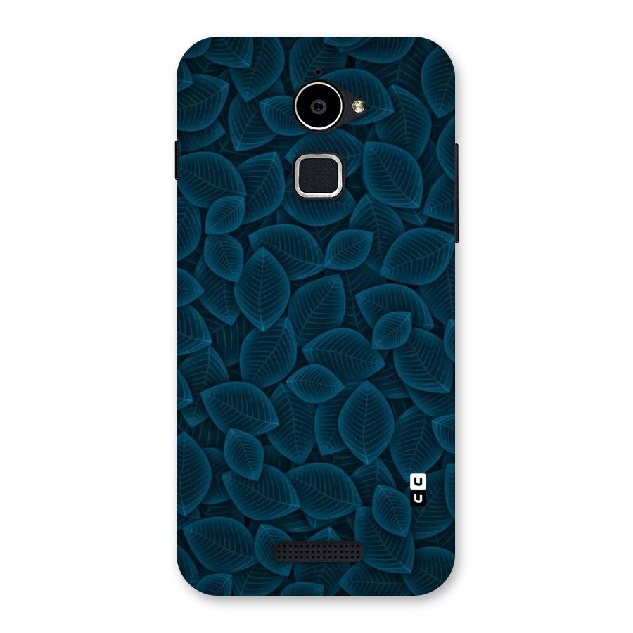 Blue Thin Leaves Back Case for Coolpad Note 3 Lite
