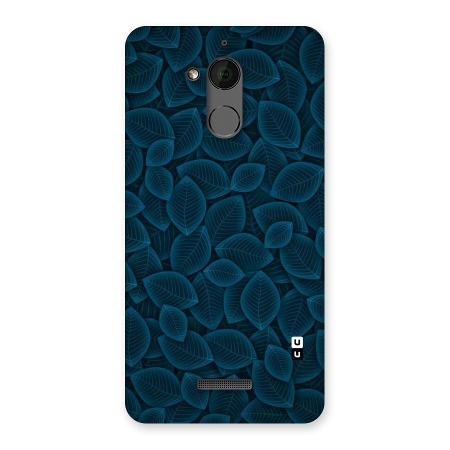 Blue Thin Leaves Back Case for Coolpad Note 5