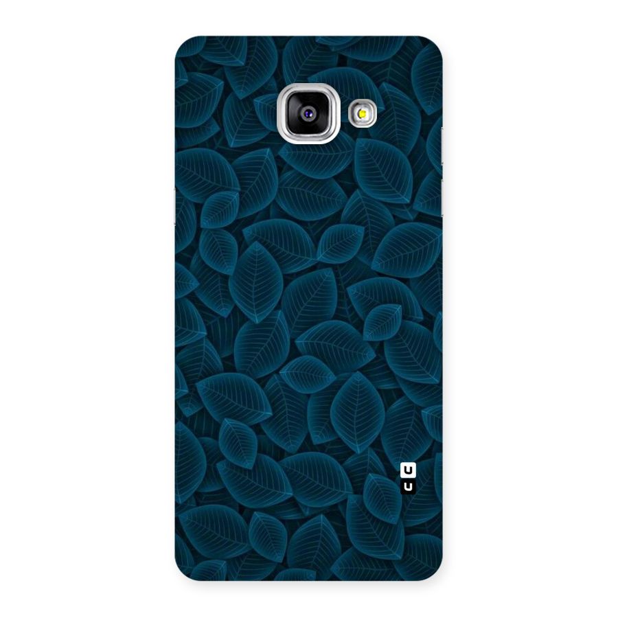 Blue Thin Leaves Back Case for Galaxy A5 2016