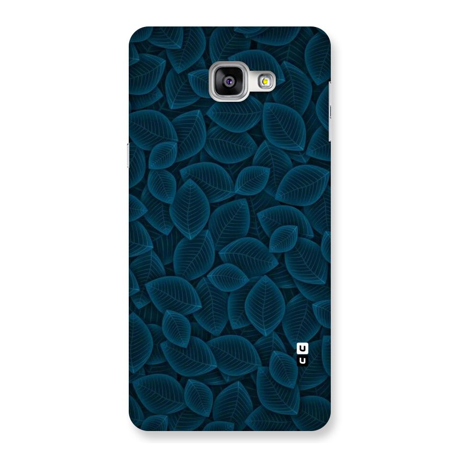 Blue Thin Leaves Back Case for Galaxy A9