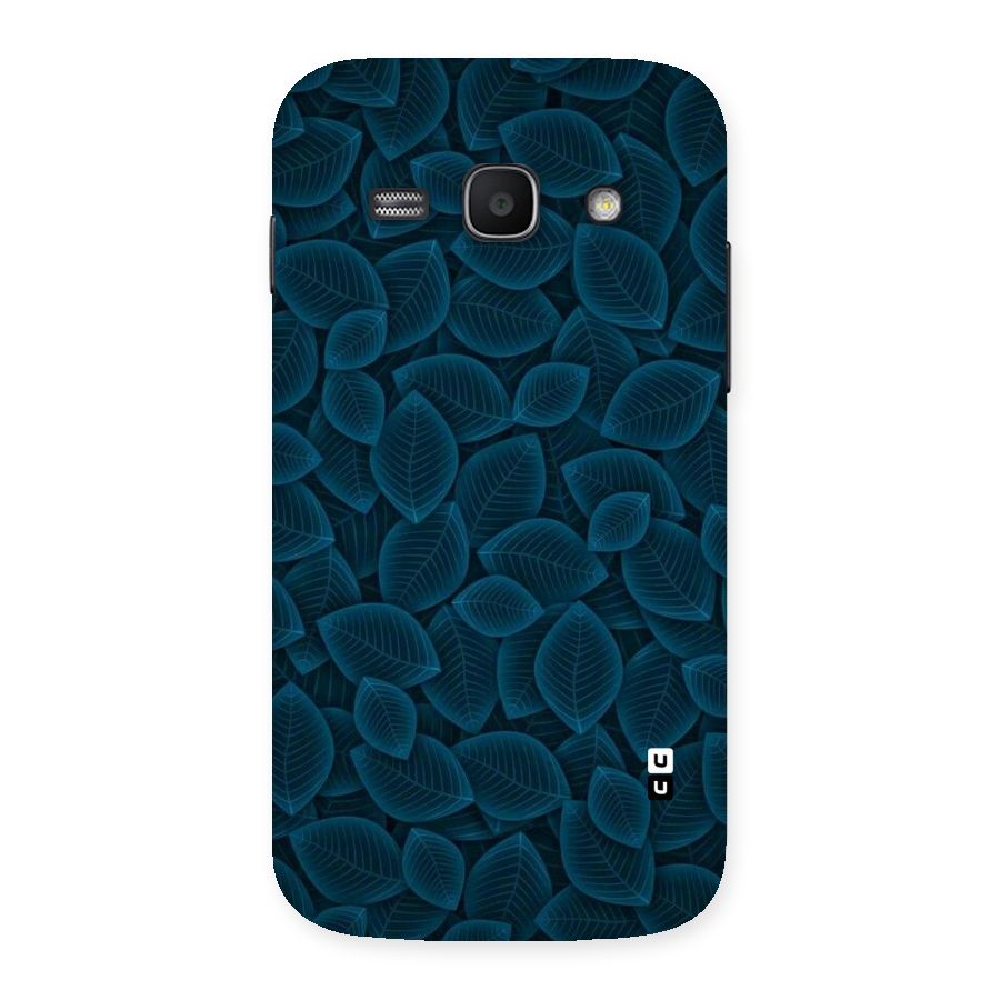 Blue Thin Leaves Back Case for Galaxy Ace 3