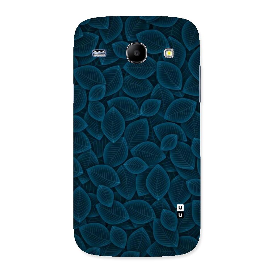 Blue Thin Leaves Back Case for Galaxy Core
