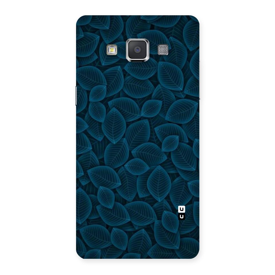 Blue Thin Leaves Back Case for Galaxy Grand 3