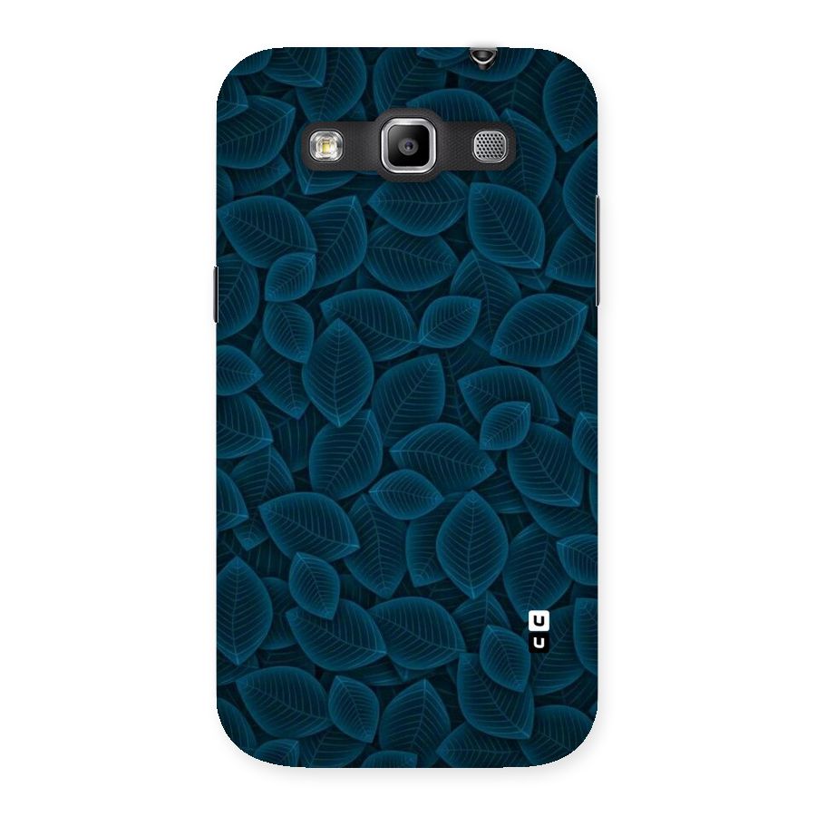 Blue Thin Leaves Back Case for Galaxy Grand Quattro