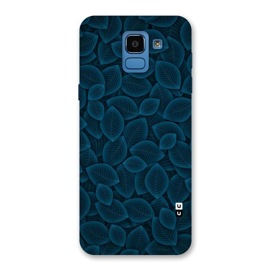Blue Thin Leaves Back Case for Galaxy On6