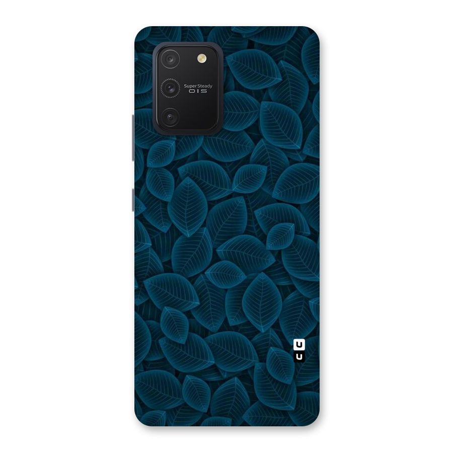 Blue Thin Leaves Back Case for Galaxy S10 Lite