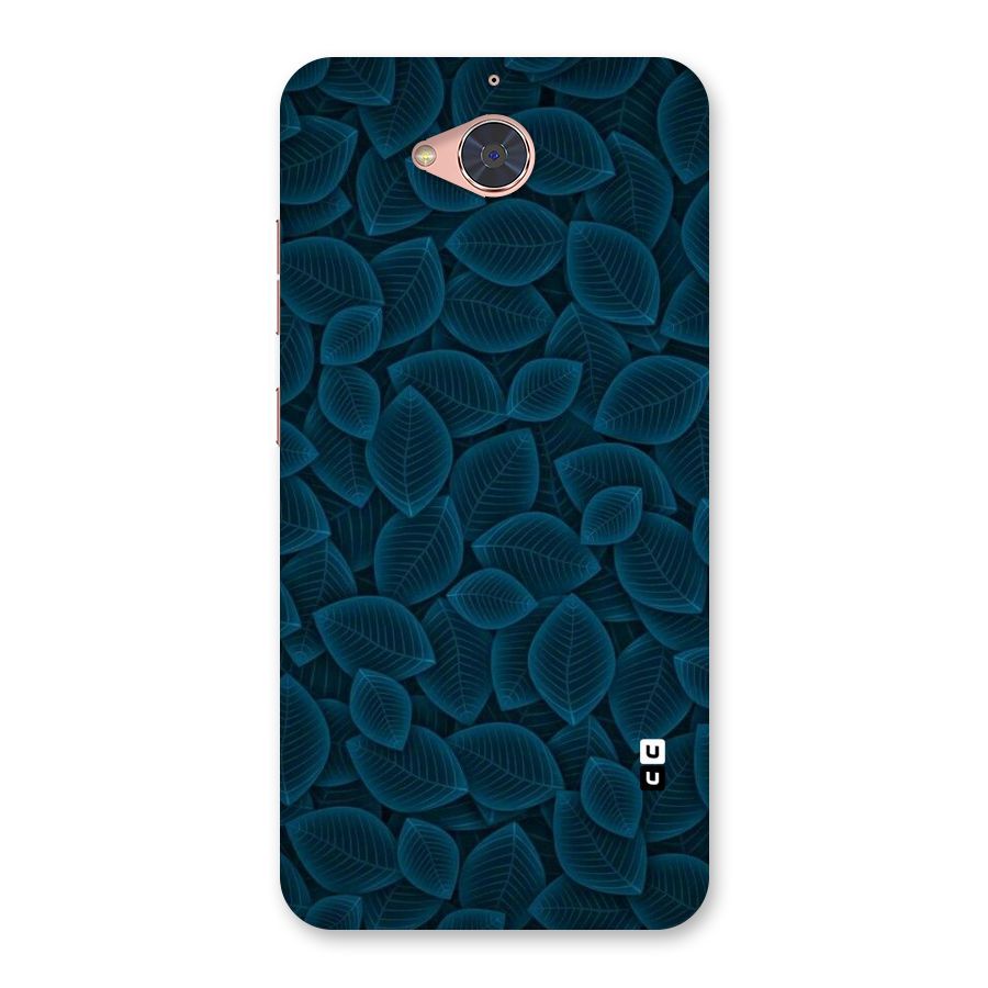 Blue Thin Leaves Back Case for Gionee S6 Pro