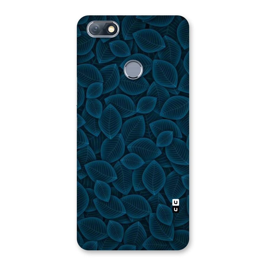Blue Thin Leaves Back Case for Infinix Note 5