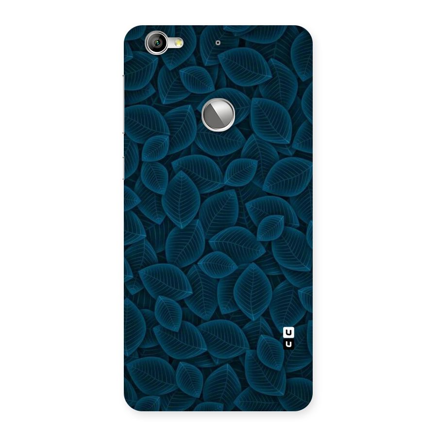 Blue Thin Leaves Back Case for LeTV Le 1s