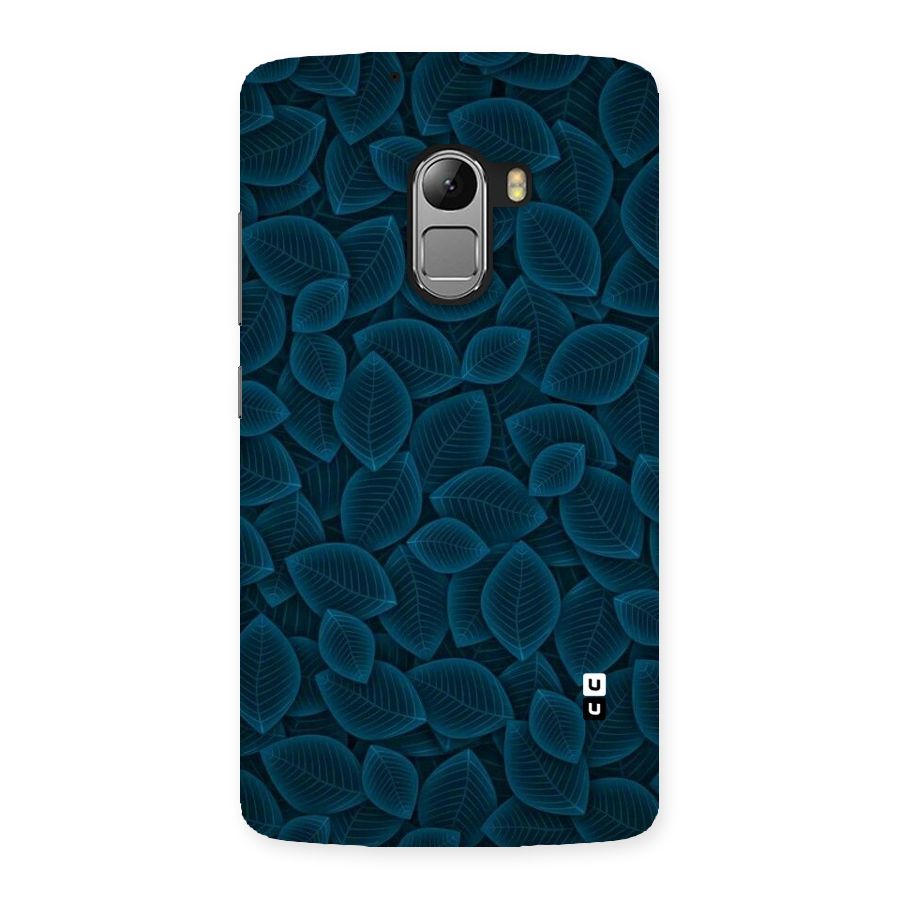 Blue Thin Leaves Back Case for Lenovo K4 Note