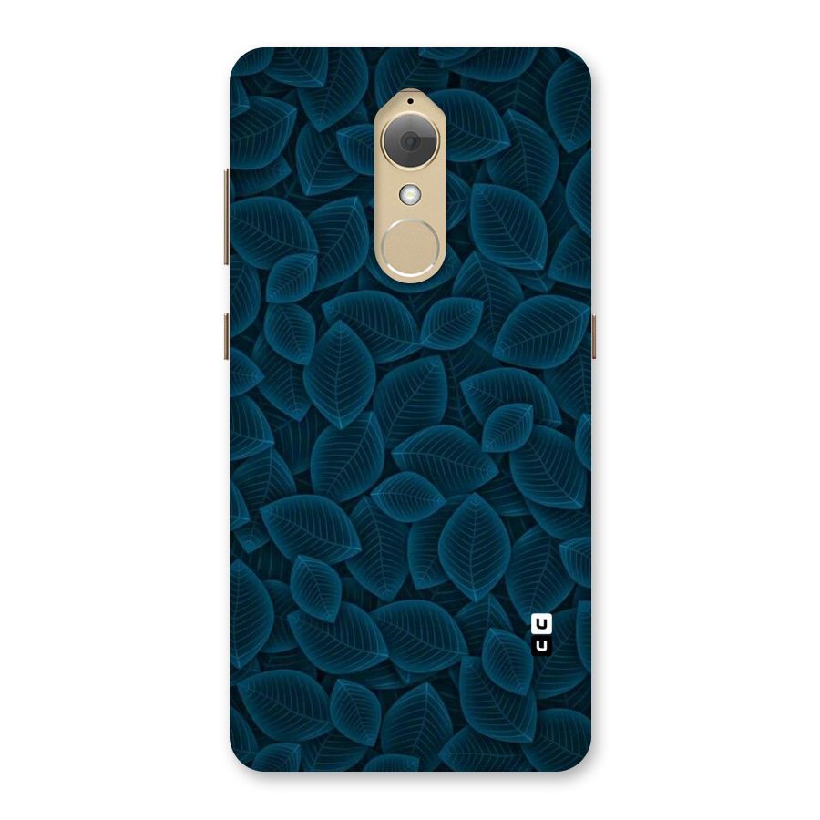 Blue Thin Leaves Back Case for Lenovo K8