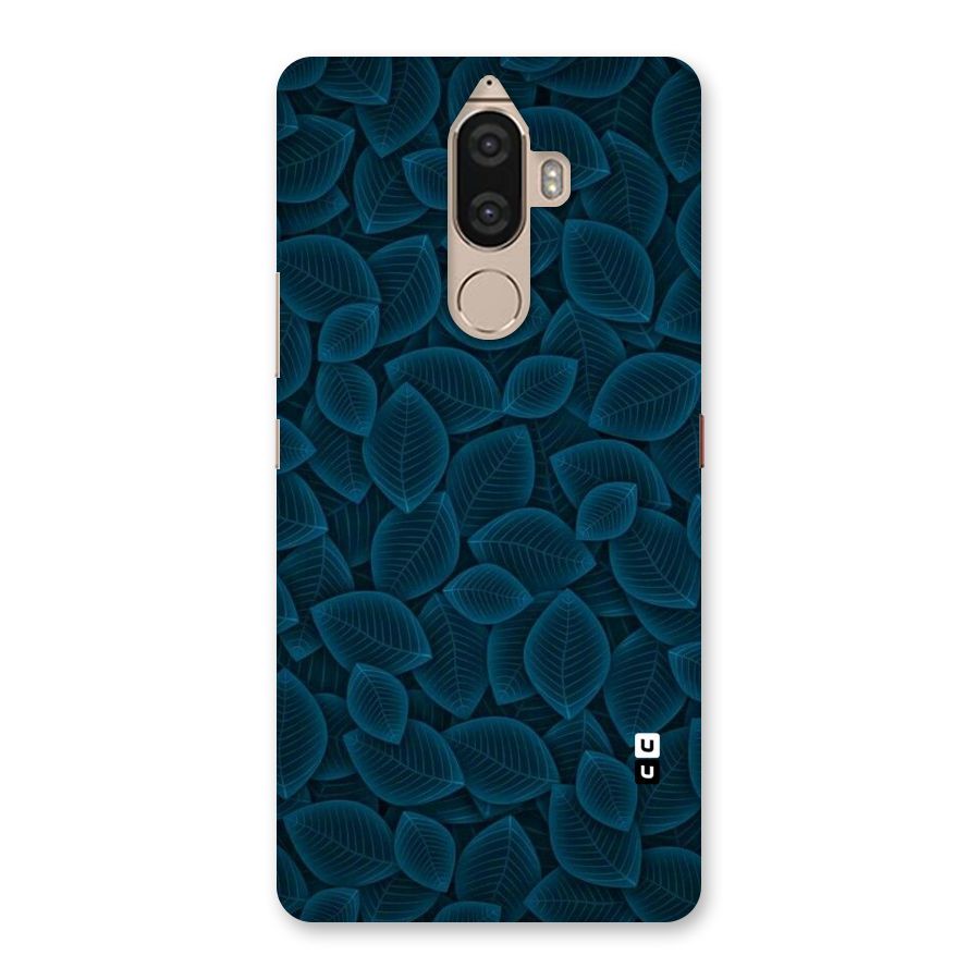Blue Thin Leaves Back Case for Lenovo K8 Note