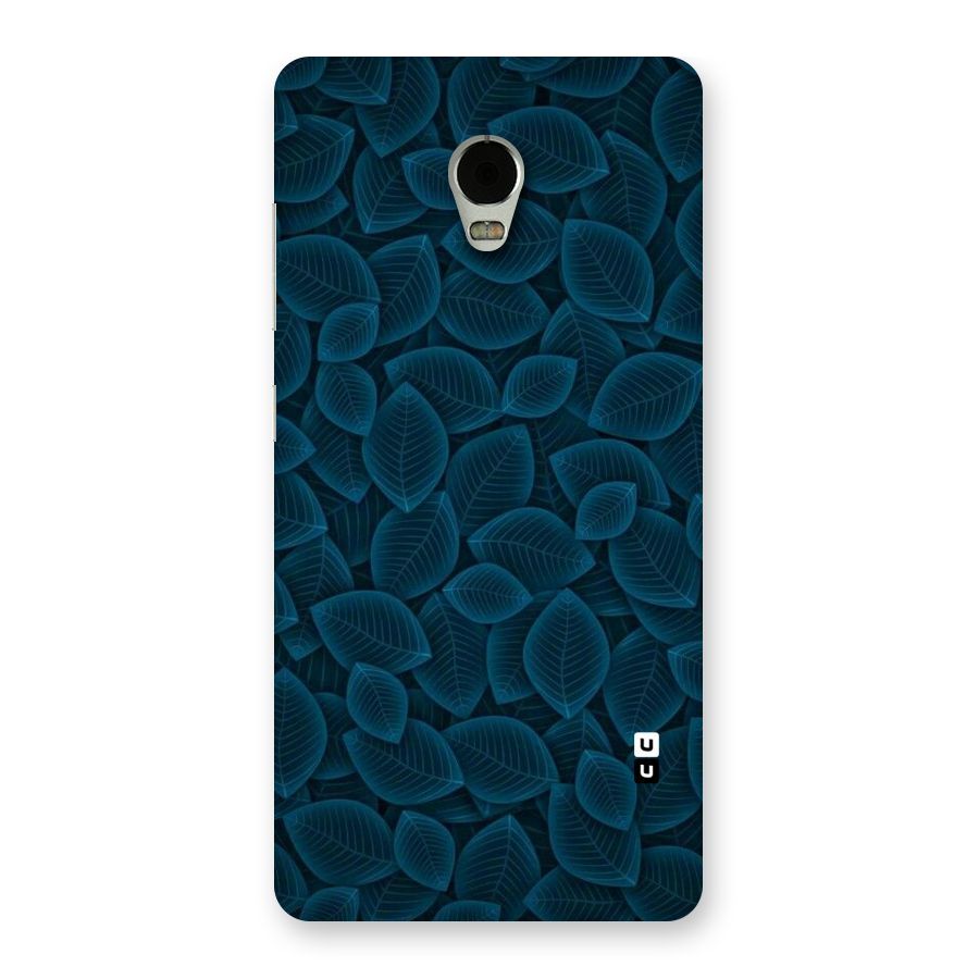 Blue Thin Leaves Back Case for Lenovo Vibe P1