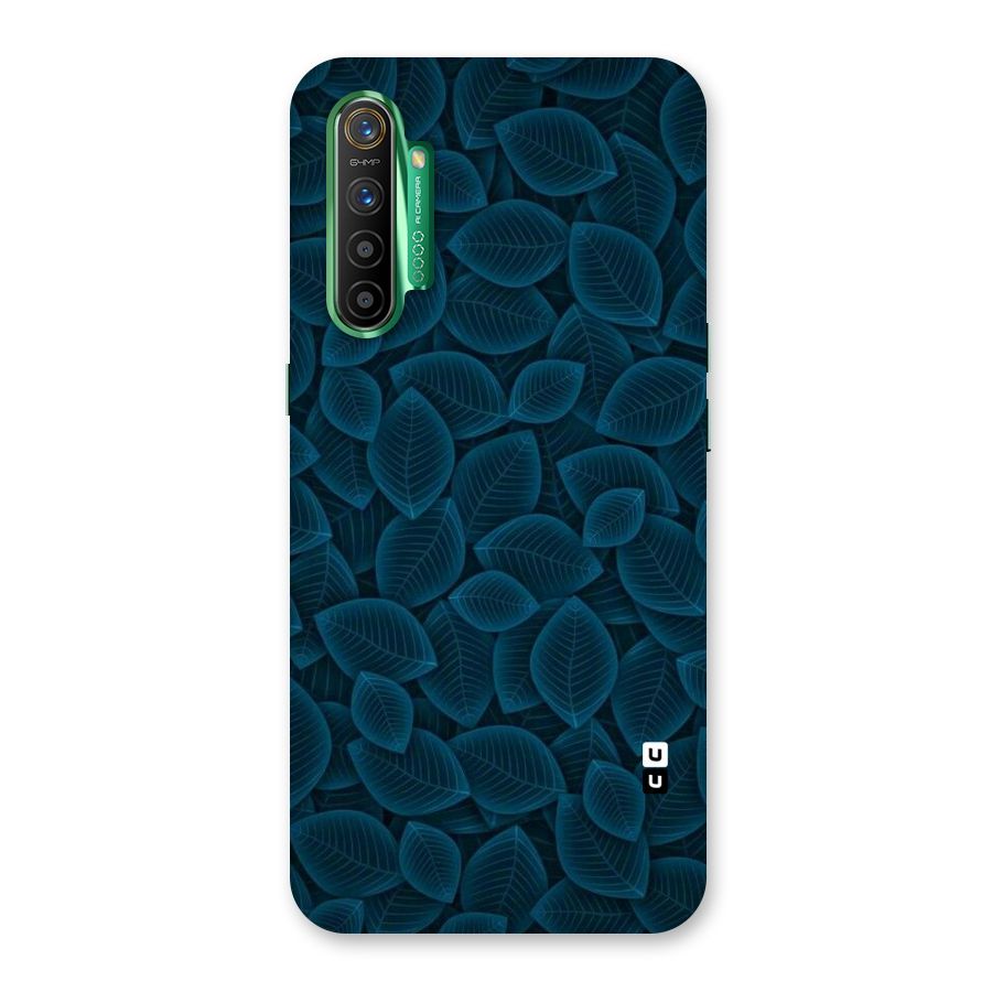 Blue Thin Leaves Back Case for Realme X2