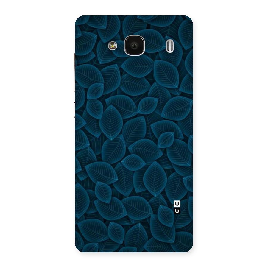 Blue Thin Leaves Back Case for Redmi 2s