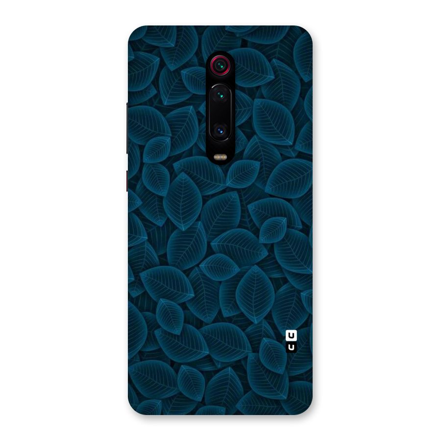 Blue Thin Leaves Back Case for Redmi K20 Pro