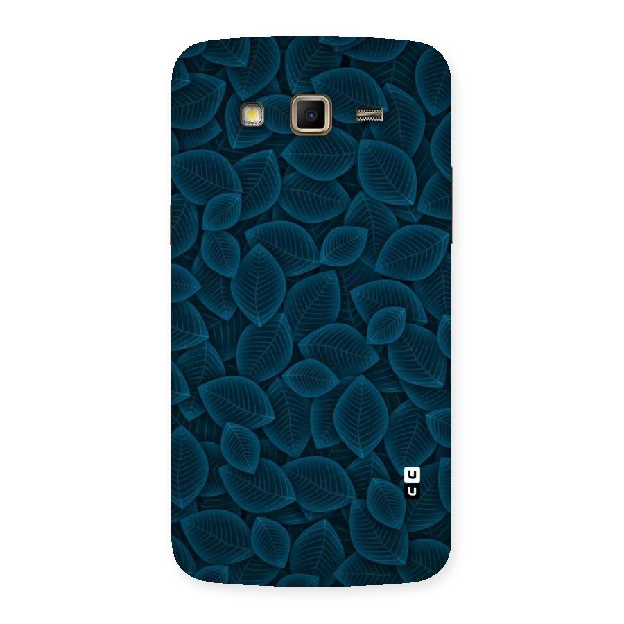 Blue Thin Leaves Back Case for Samsung Galaxy Grand 2
