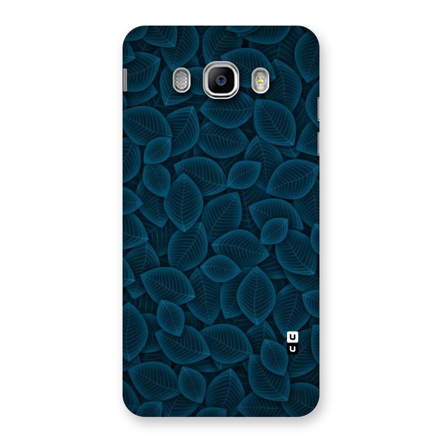Blue Thin Leaves Back Case for Samsung Galaxy J5 2016