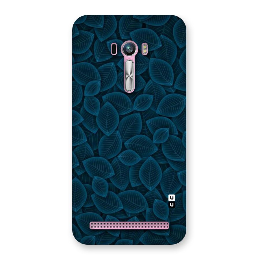 Blue Thin Leaves Back Case for Zenfone Selfie