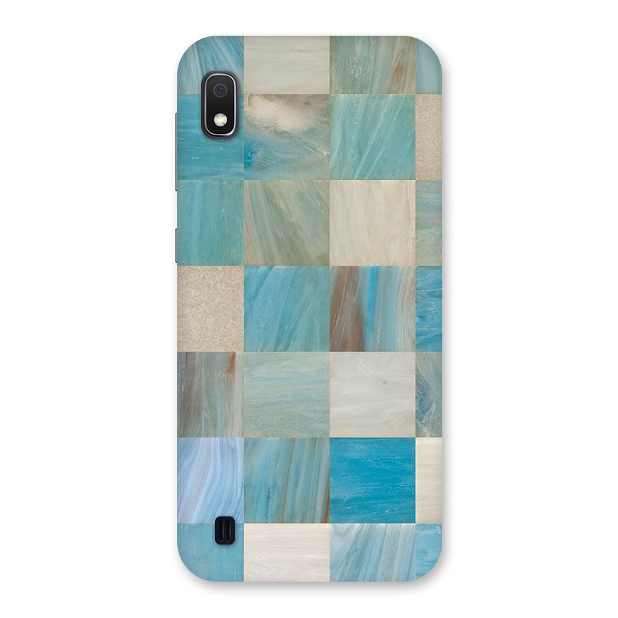 Blue Tiles Back Case for Galaxy A10