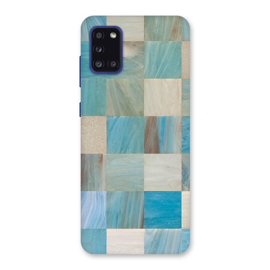 Blue Tiles Back Case for Galaxy A31