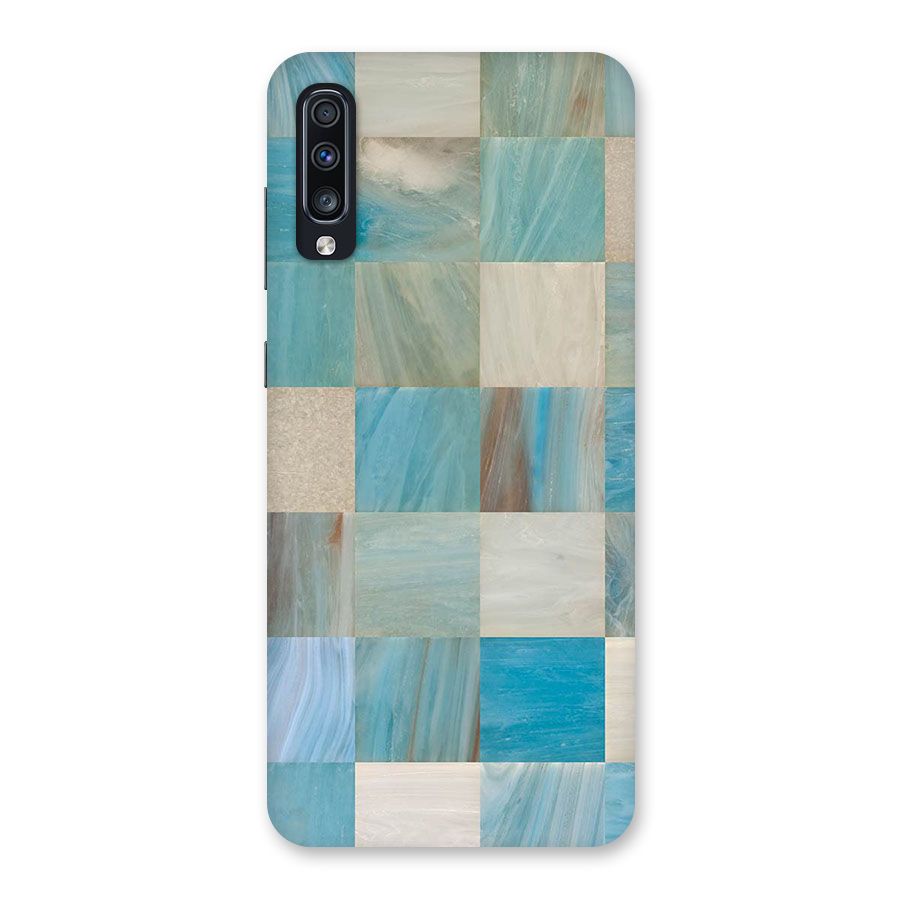 Blue Tiles Back Case for Galaxy A70